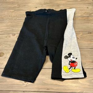 Mickey Mouse shorts, youth size M, black and grey, Disney Originals
